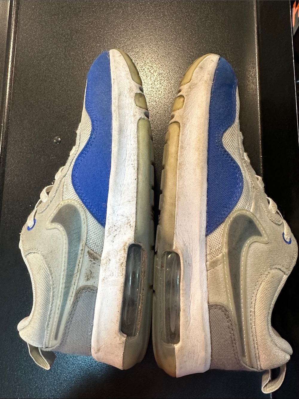 Nike Gray and White Kids' Sneakers (3Y)